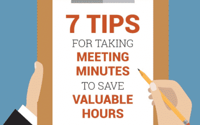 7 Tips For Taking Meeting Minutes